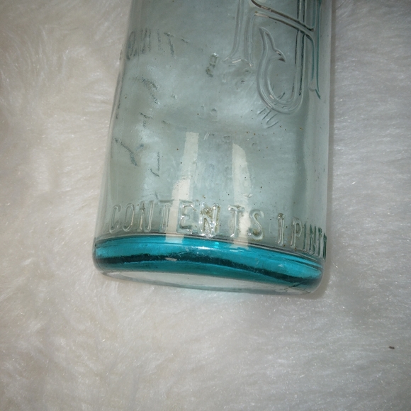 VINTAGE Jacobs Bottling Wrks 30-33 Bartlett St Brooklyn, NY 1 pint 11 punces - Picture 3 of 7